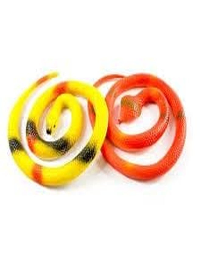 Munmoll Realistic Rubber Snakes Prank Toys & Gifts, Magic Shows Toy Snake for Kids, Fake Snake Toys for Garden,Funny Place 28 inches Long Prank Toy1Pcs - Image 3